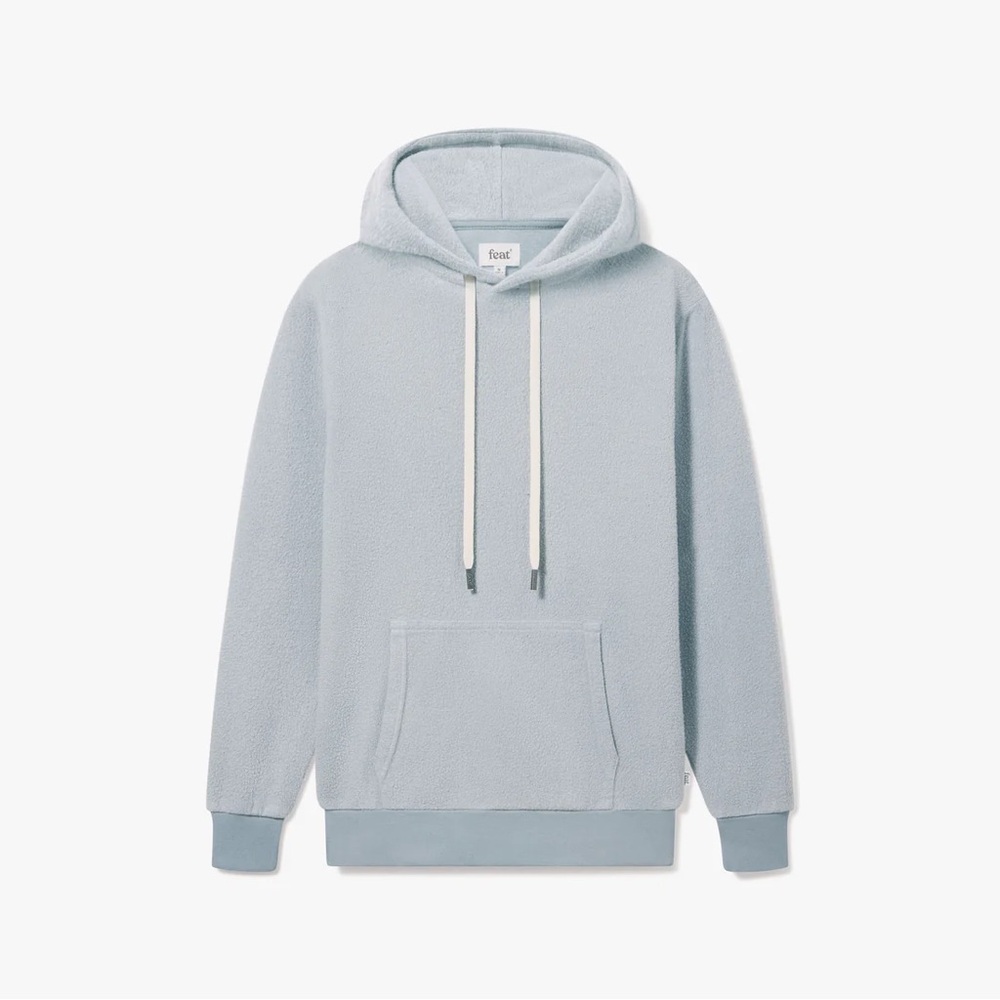 ❄️NWT Men's Feat BlanketBlend Hoodie in Burr Blue❄️